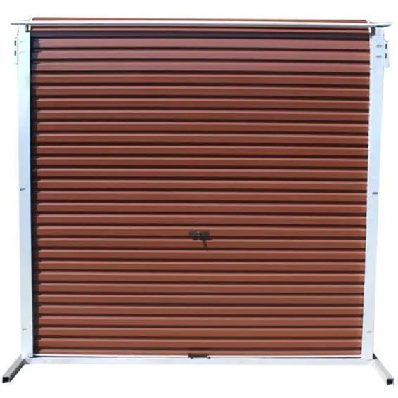 ECONO ROLL-UP DOOR 2440X2100 DLO RUSTIC BARK